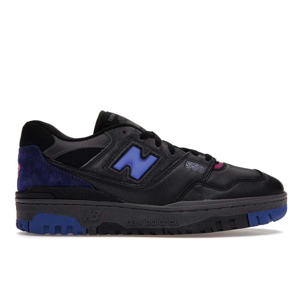 New Balance 550 Miami Nights Men Sneakers Black Pink Purple BB550SSB