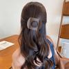 Matte Hair Claw Clip Flat Hair Barrettes New Hairpin  For Women