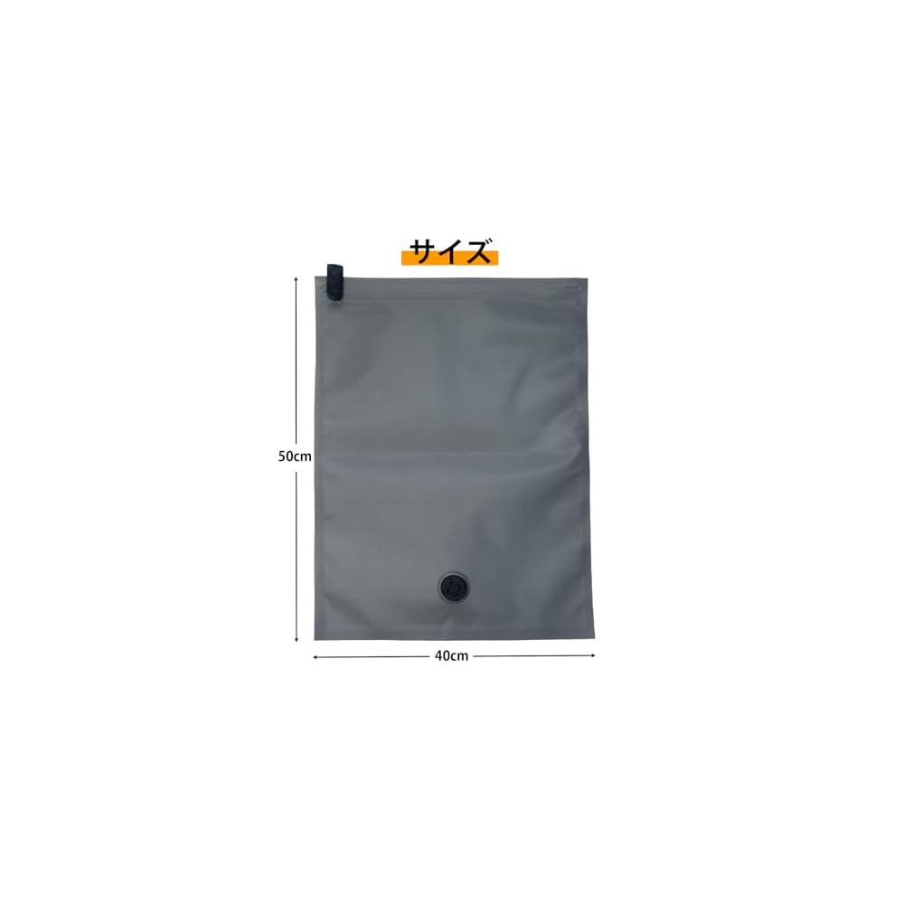 Manaric Compression Bags, 2-Pack, Oxford Fabric, with Exhaust Bubbles, Water-Repellent Backing,