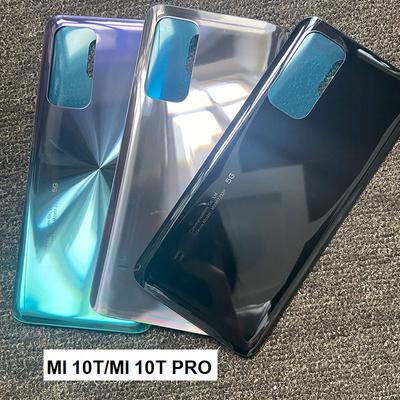 6.67"; Xiaomi Mi 10T Pro için Pil 5G Arka Cam Panel Arka Kapı Konut Xiaomi Mi10T Pro Yüksek