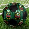 Rapid Wien Size 5 Soccer Ball, Machine-Stitched PVC, Durable & High Bounce, All Ages Fit, Fan Merchandise, Matches & Outdoor Use.