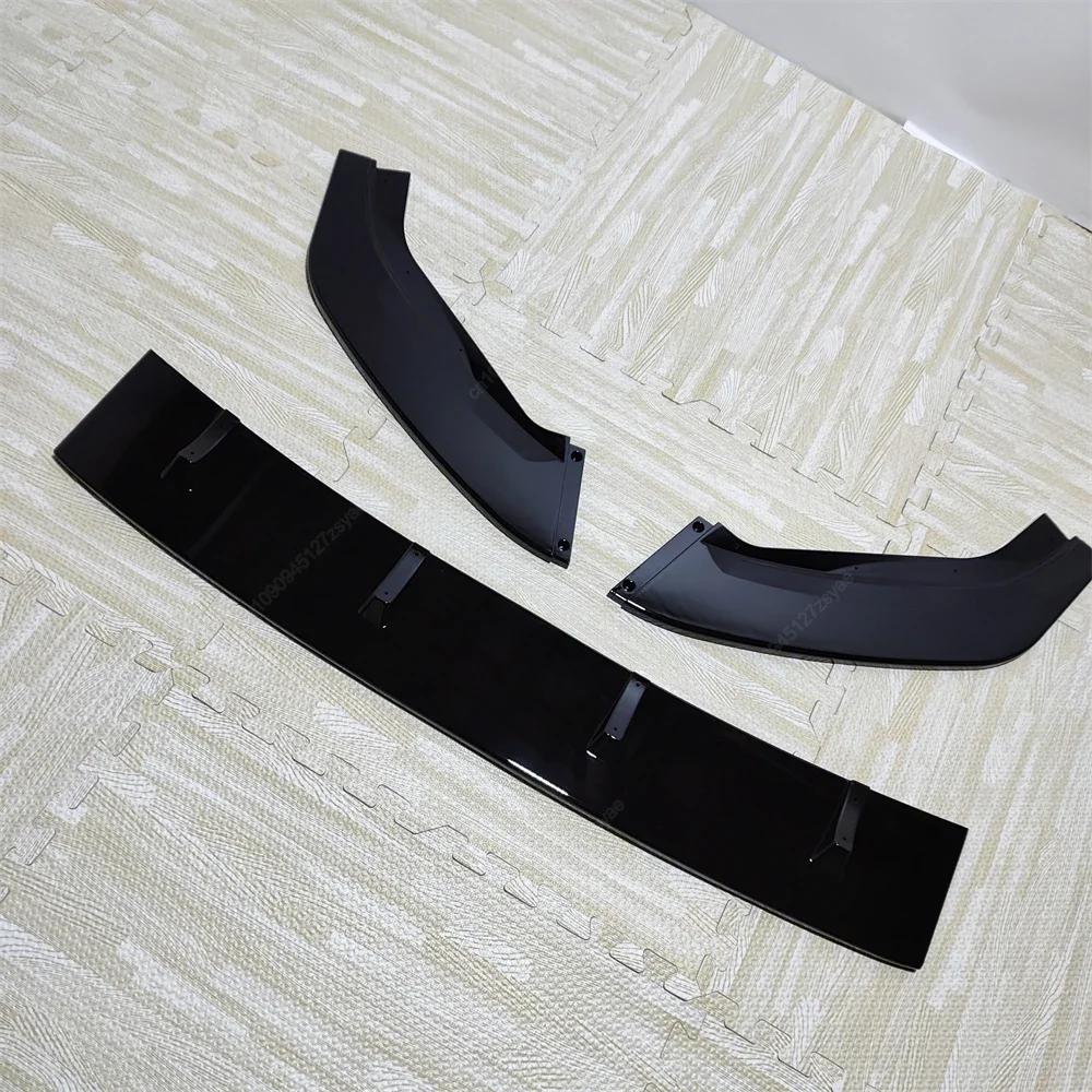 Front Bumper Lip Spoiler Splitter Diffuser Protector Cover For VW Volkswagen Golf 7 GTI GTD R Rline 2013-2016 Body Kits Tuning