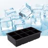 Bac à Glaçons Moule 8 Cases Silicone Sûr Écologique Bac à Glaçons pour Glaçons