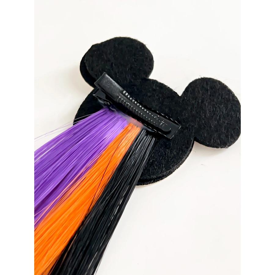 1Pcs Halloween Wig Hair Clips for Girls Women Colored Hair Extensions Accessories Hairpin for Halloween Party Present