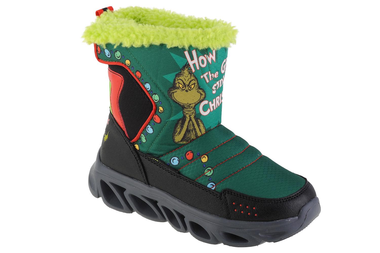 Dr Skechers. Seuss Hypno-Flash 3.0 Too Late To Be Good, pour Garçon vert Bottes d'hiver 31 vert