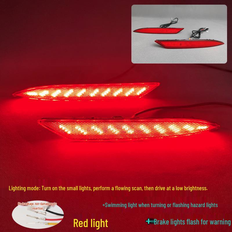 

LED Rear Fog and Brake Light for 24-26 Wuling Xingguang Bumper