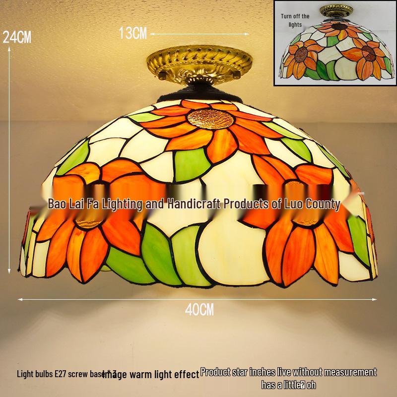 European Retro Ceiling Light - Decorative Lighting for Living Rooms, Bedrooms, Hallways & Stairwells with Free Shipping