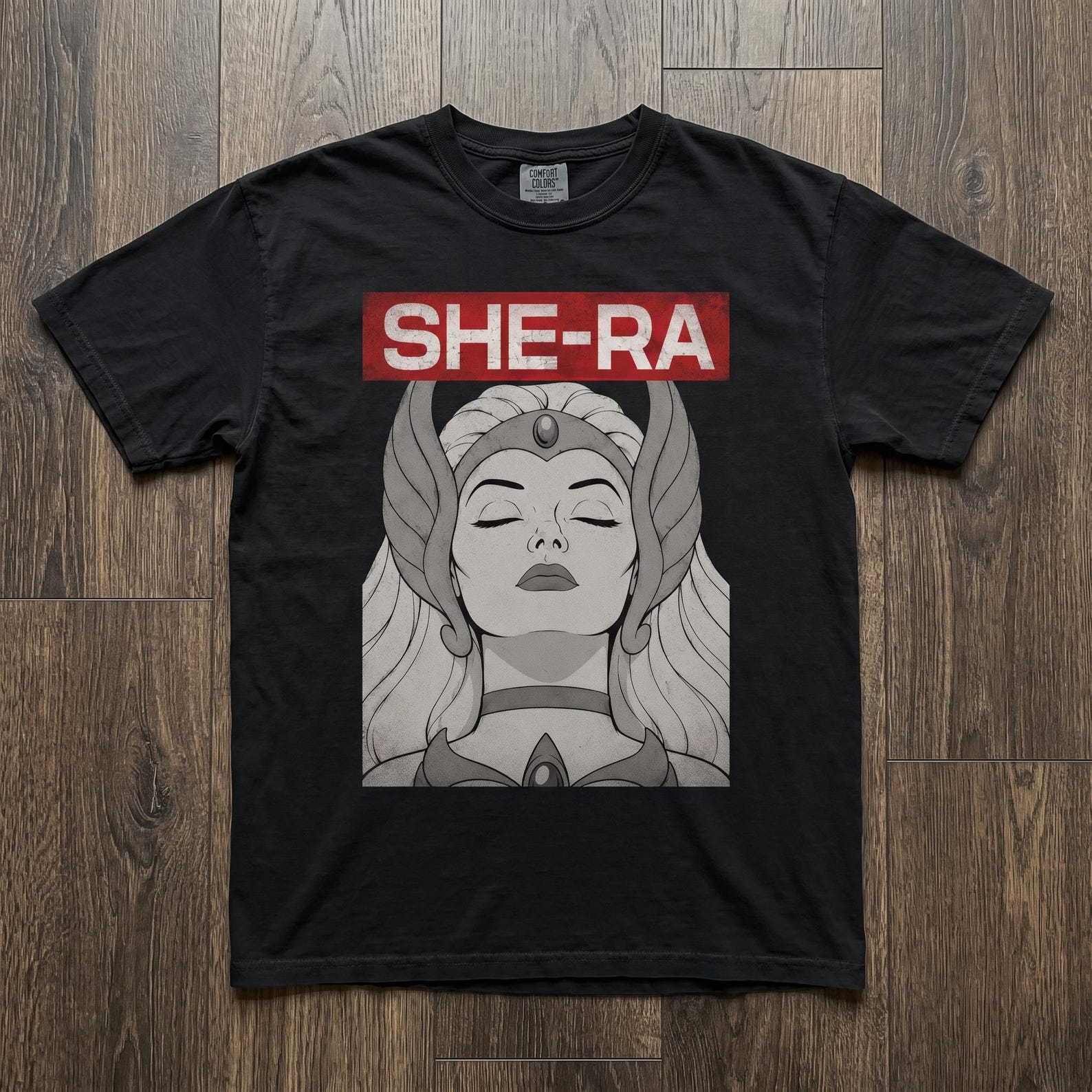 She-Ra Halftone Graphic Tee | Vintage Pop Culture Unisex Shirt S