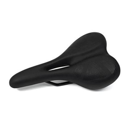 MARUHACHI Road Bike Saddle DD390MF, Soft, Comfortable, Perforated, Thick, Memory Foam, for Cross Bikes