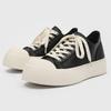 Big Head Shoes Men's New Summer Platform Heightening Casual Board Shoes Black Couple Tide Shoes