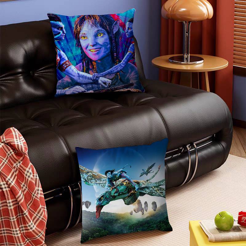 Actionfilm A-Avatar Kissenbezug Abnehmbarer Waschbarer Kissenbezug – Ganzjahresweiches Leinen