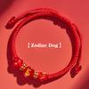 Chinese Style Zodiac Red Rope Braided Bracelet For Men Women Simple  Year Lucky Bracelet Amulet Jewelry Accessories Gifts