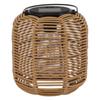 Solar Lantern Outdoor Hanging Solar Lights Waterproof Decorative Rattan Lantern for Table Patio