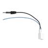 2 stk ABS Bilradio Stereo CD-veksler Antenne Hunn/Hann Plugg Kabeladapter For Toyota DC 12V Deler Tilbehør