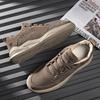 autumn shoes for men suede Leather Casual Shoes Sport Style Leisure Shoes Street Youth Lace-up Sneakers