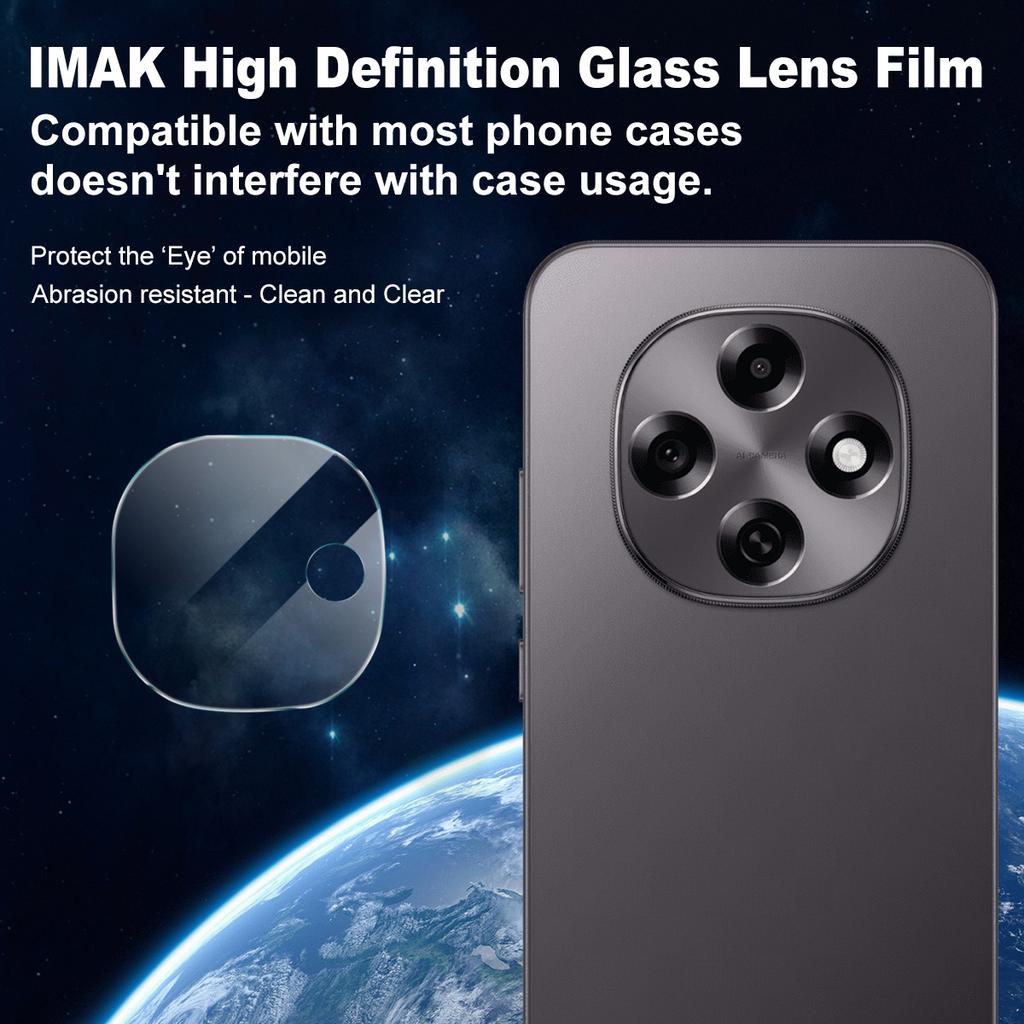 For OPPO A6 Pro 5G Glass IMAK High Definition Glass Lens Film Black Version