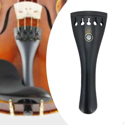 4/4 Violin Tailpiece 5 Strings Wood Sturdy,Lightweight Professional Easy To Install Musical