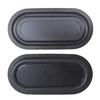 2pieces Black Vibration Plate High Sensitivity and Resolution Passive Radiators DIY Bass Speaker Loudspeaker Vibrating