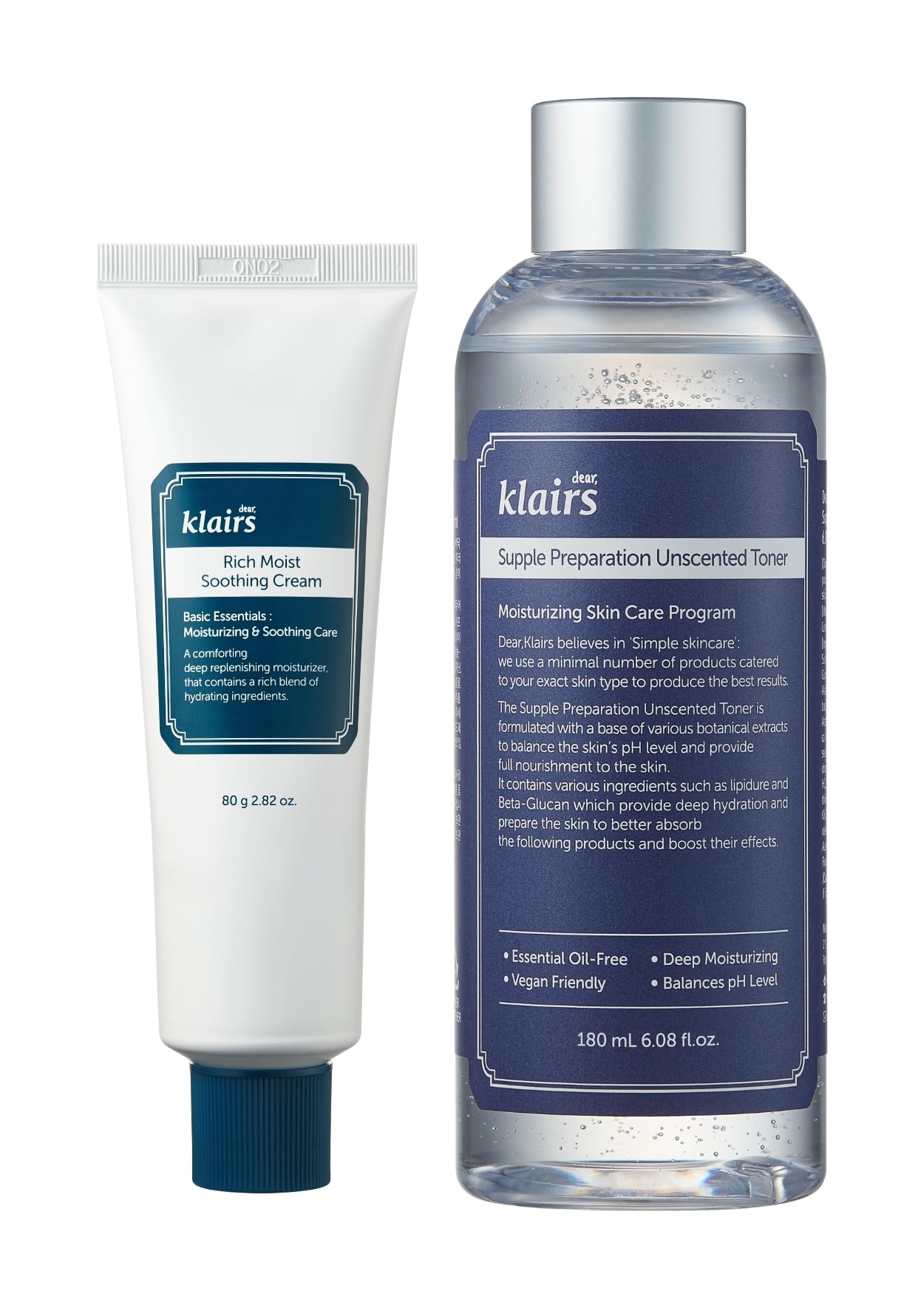 

Klairs Rich Moist Soothing Cream Supple Preparation Тоник без запаха Дорогая, &