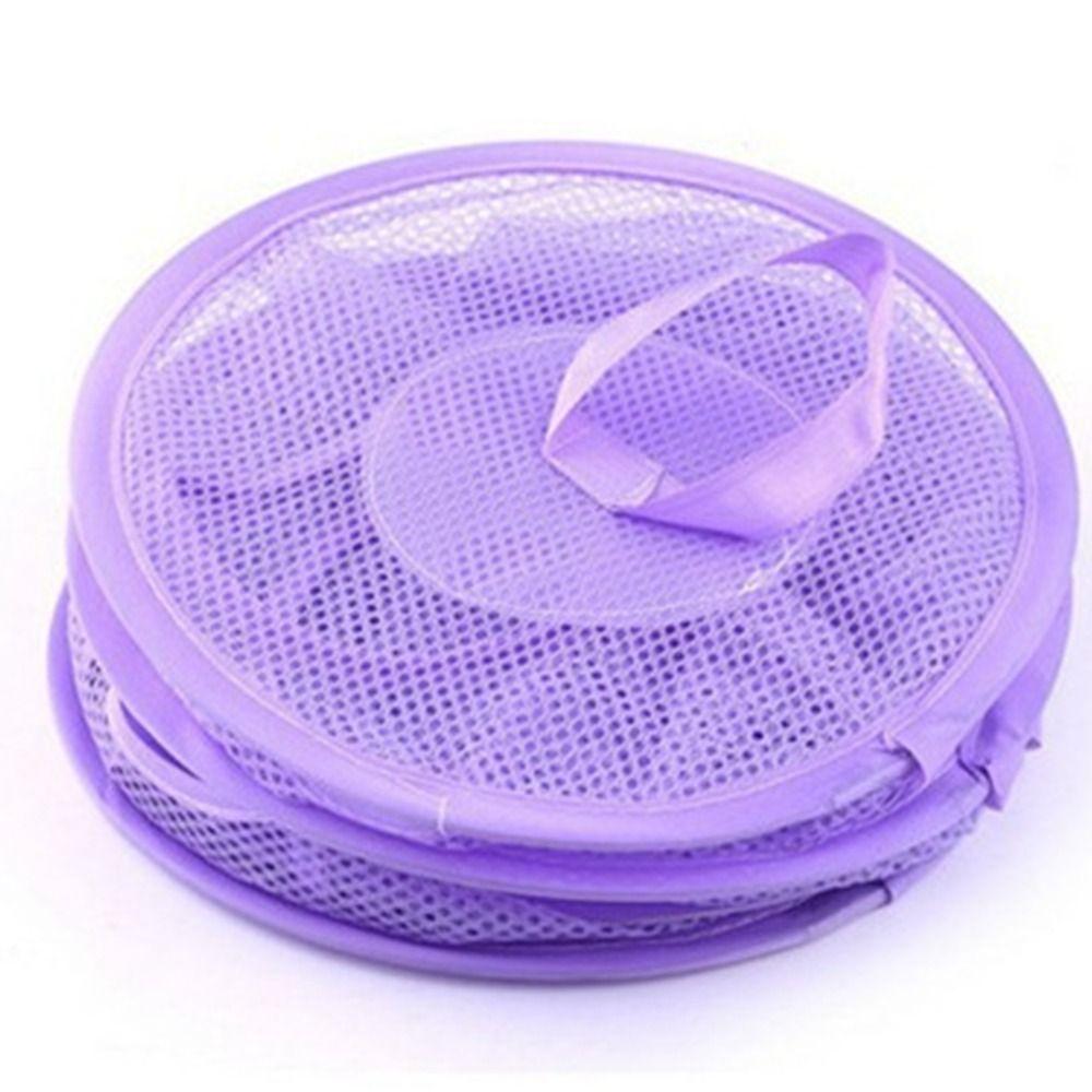 Cylindrical Cylindrical Storage Hanging Bag Mesh Cylindrical Storage Basket  Bathroom