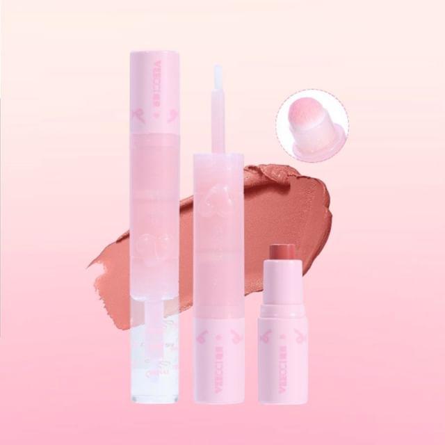 VEECCI - Lightweight Multi-Effect Raincoat Lipstick - 5 Colors K01# Ice Pomelo (1.6g & 2.3g)