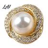 No Damage Scarf Button Faux Pearl Magnetic Pin Sew Safety Secure Pin for Shirts Sweater Reusable Clothing Decorative Brooch Anti Exposure Buttons