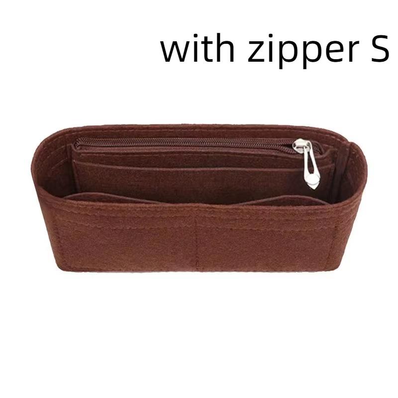 1PC Felt Insert Bag Organizer, Makeup Organizers, Liner Perfect for Brand Women's Handbags For And Cosmetic Bags