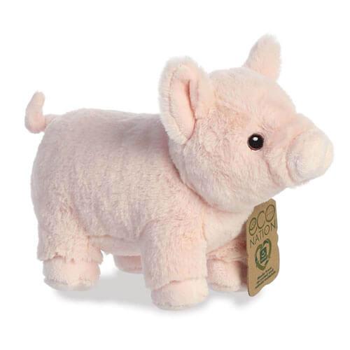 

Eco Nation Recycled Filled Plush 24cm (Pig)