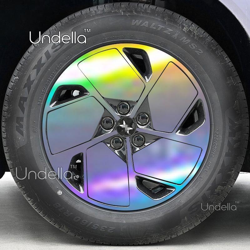 For XPENG G6 2026 2025 2027 Xiaopeng G6 Wheel Hub Sticker Modification Colorful Anti-scratch Reflective Decorate Car Accessories