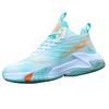Basketball Shoes Spring and Autumn Mesh Sports Shoes High-top Shoes Non-slip Solid Soft-soled Running Shoes Trendy Style