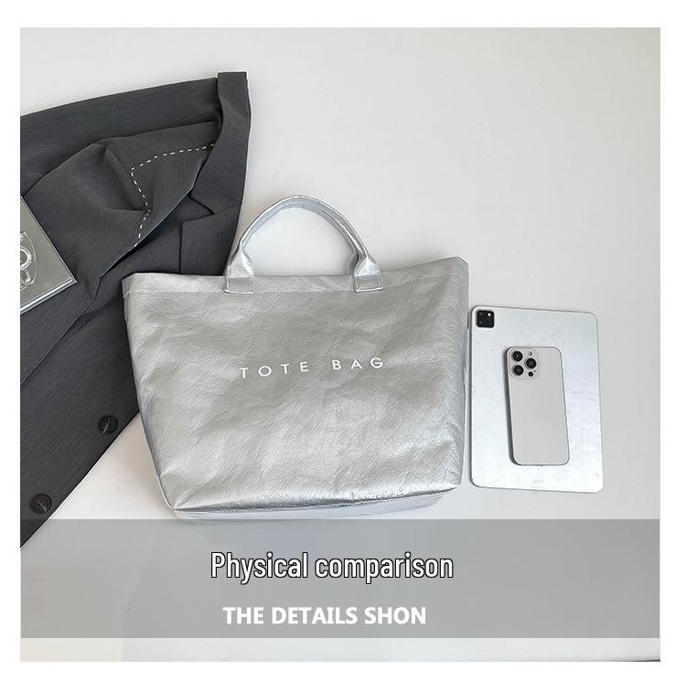 Versatile Large-Capacity Tote Bag - Trendy, Minimalist Style Women's Handbag for Everyday Use