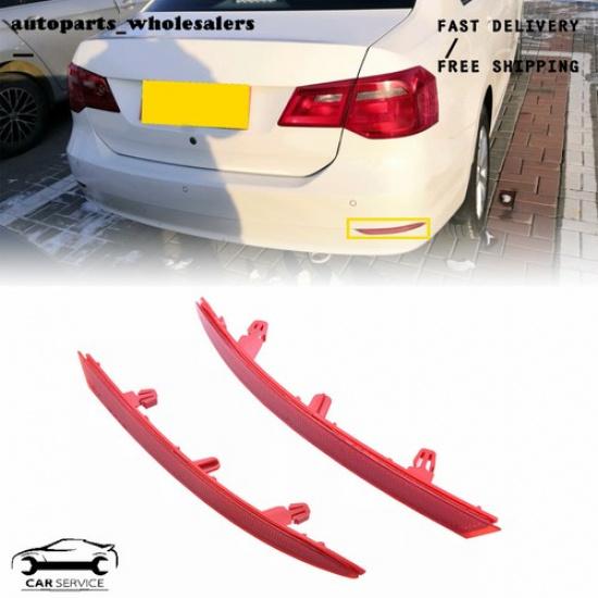 New Rear Left + Right Rear Bumper Reflector Fit for Volkswagen Jetta 2011-2014