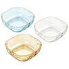 BAILOCK Light Luxury Gold-Rimmed Square Fruit Plate