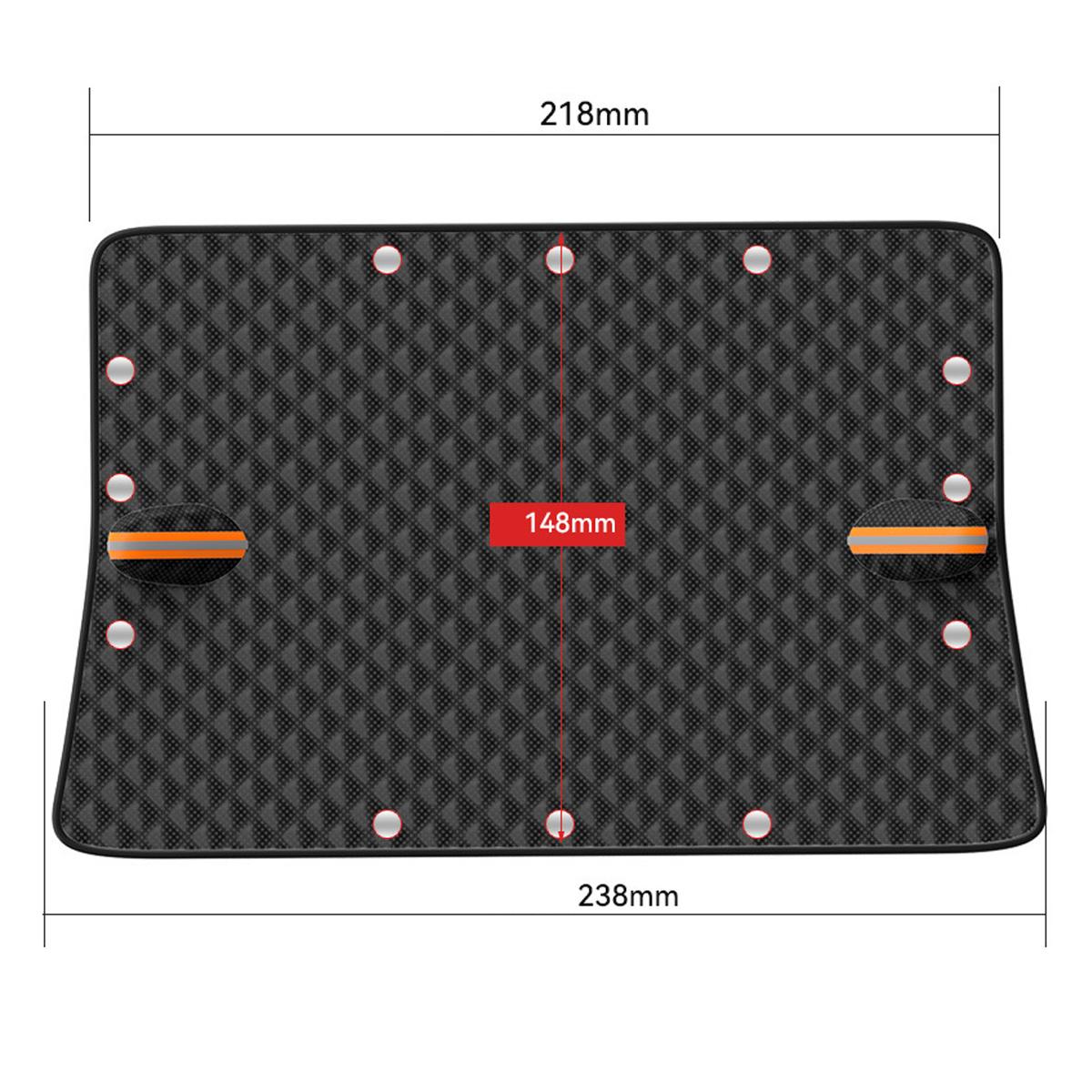 

Универсальный магнитный чехол на лобовое стекло автомобиля, защита от снега, льда, пыли, инея, защита от ультрафиолета, солнцезащитный козырек на лобовое стекло автомобиля, наружный чехол чёрный