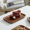 Japanese Acacia Wood Tray Solid Wood Tea Tray Serving Tray Coffee Afternoon Tea Tray Kitchen Supplies