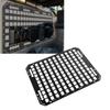 Truck Bed Molle Panel Aluminum 18.27x22.99x0.08in   Storage   Tools Rack for Sedans SUVs Pickups Trucks RVs Trailers