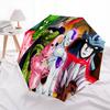 Dragon Ball pattern, automatic folding umbrella, portable and foldable design, 8 ribs, a Christmas or birthday gift.