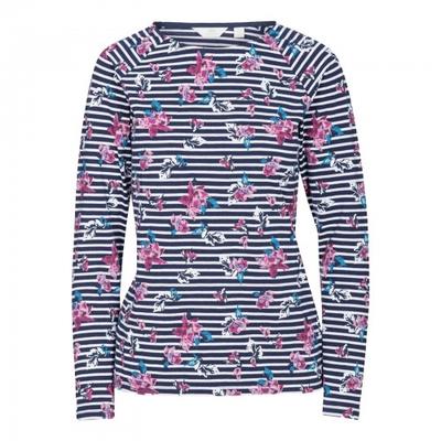 Womens/Ladies Dellini Floral Long-Sleeved Top