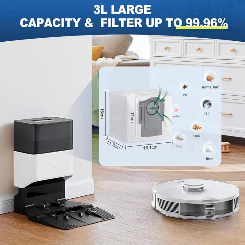 Per Aspirapolvere Robot Roborock S7 Maxv Ultra/S7 Pro Ultra/S7 Max Ultra Spazzola Principale Laterale Filtro Hepa Parti di Ricambio