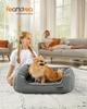 FEANDREA Pet Bed for Small and Medium Cold Dog All Dog 70x55x21cm PGW10GG Dogs, Washable, Fluffy, Warm, Protection, Bed, Non-Slip, Beautiful, Seasons,