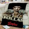 Scarface 3D Classics Movie Tony HD Blanket,Soft Throw Blanket for Home Bedroom Bed Sofa Picnic Travel Office Cover Blanket Kids