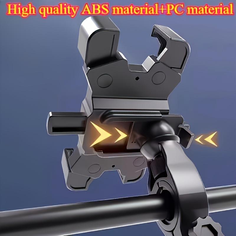 Heavy-Duty PVC Bike Phone Mount, GPS Holder for Electric Bicycles & Motorcycles
