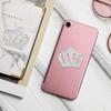 4 Pieces Crystal Crown Car Stickers(2.36x1.96 Inches) Bling Rhinestone Decals Princess Crown Self-Adhesive Bling Car Window Stickers for Window