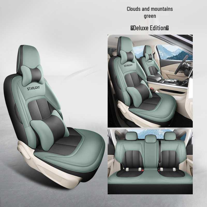 Wuling Xingguang Five-Seater Leather Car Seat Cushion – New All-Season Model