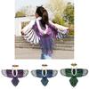 Vibrant Childrens Eagle Wings Cloak Headband For Halloween Festive Celebrations