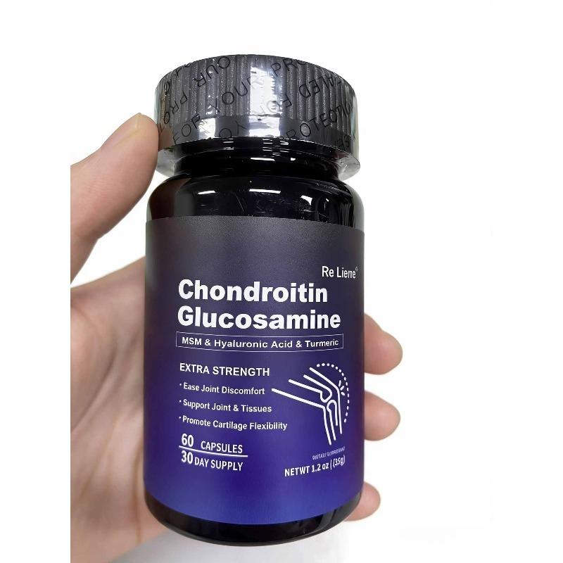 Re Lierre Комплекс Глюкозамин Хондроитин МСМ - Поддержка суставов| Коллаген без моллюсков + Здоровье хрящей и костей
