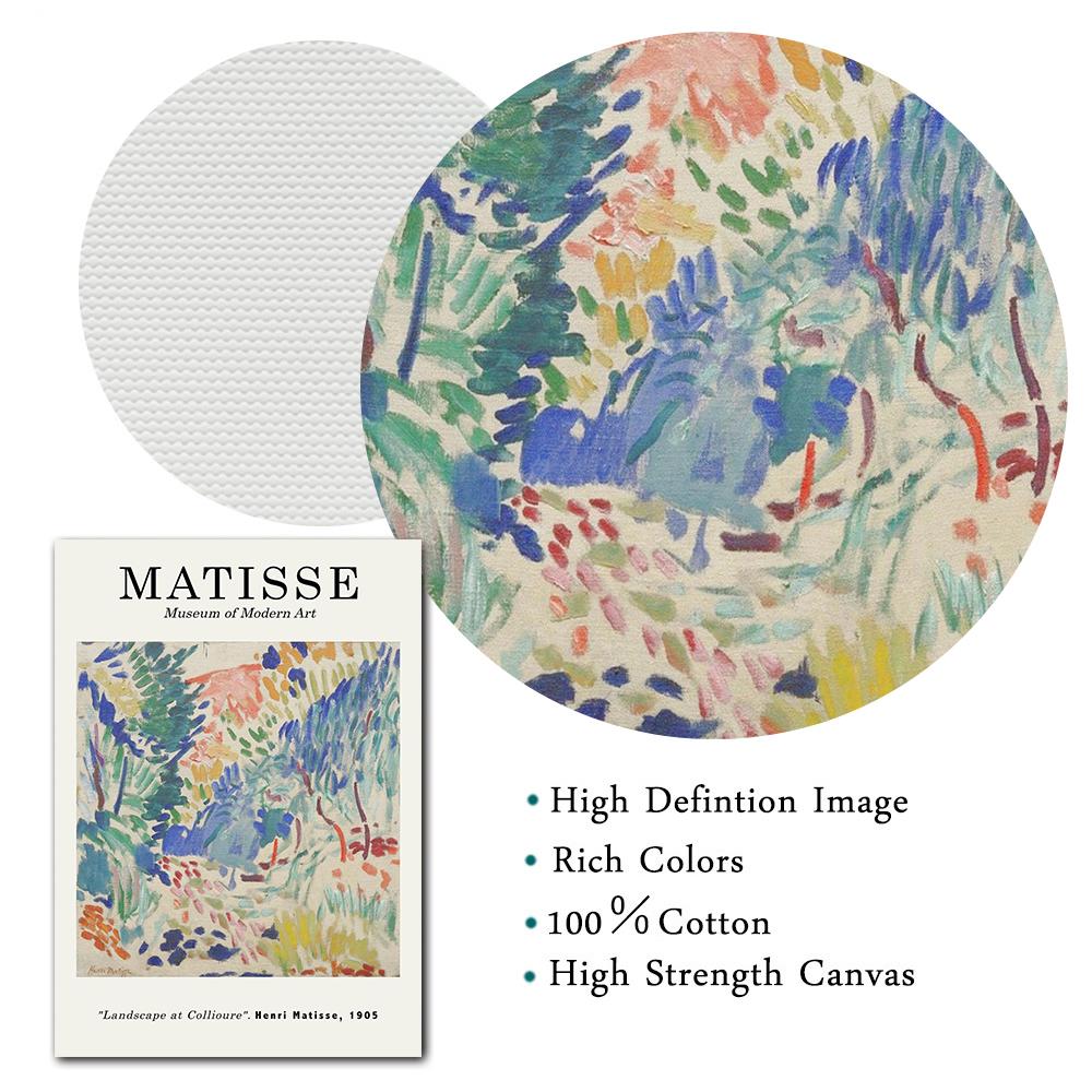 Vintage Henri Matisse Retro Posters And Prints Abstract Wall Art Canvas Prints Vintage Poster Beige Wall Pictures Home Decor