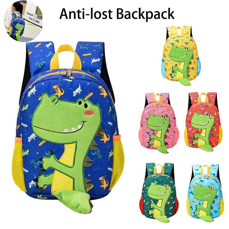 Toddler Backpack Schoolbag Kindergarten Kid With Anti-lost Leash Waterproof Mini Bag