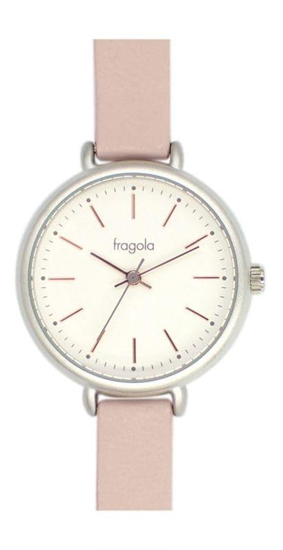 

[Follow] Watch Fragola Sweatproof Belt Soft Color Watch H01222S-1 PK/IV Women s Pink
