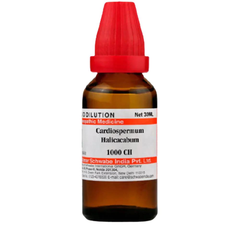 Dr. Willmar Schwabe India Cardiospermum Helicacabum Dilution - 1000 CH - 30 ml